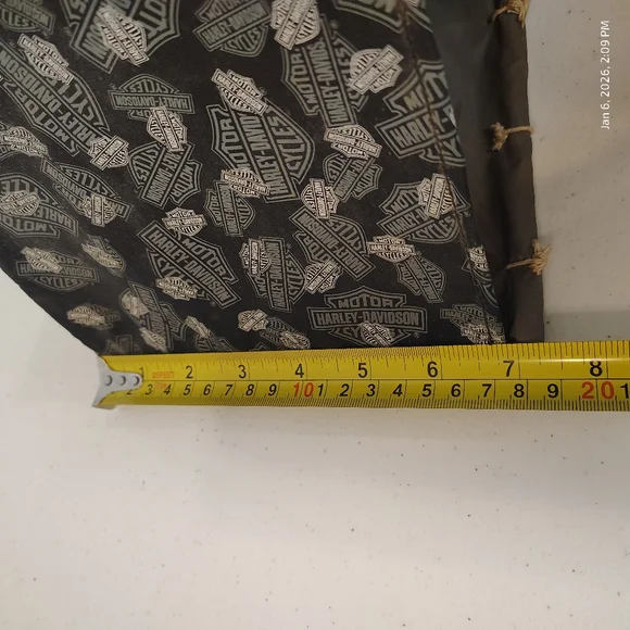 HARLEY DAVIDSON ROAMER BIKER BEAR BEAN PLUSH ''97 Fabric Harley Tent ''99 Set - Picture 9 of 10